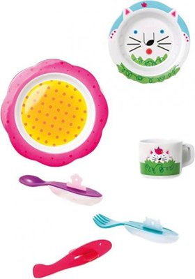 Детский набор посуды Guzzini Bimbi 8100152 6 предметов 8100152 фото