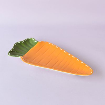 Блюдо керамічне Морквина 6797 2.6х11.4х24.3 см 6797 фото