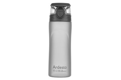 Пляшка для води Ardesto Matte Bottle AR-2205-PGY 600 мл сіра AR-2205-PGY фото