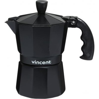 Гейзерна алюмінієва кавоварка на 3 чашки Vincent VC-1366-300 VC-1366-300 фото